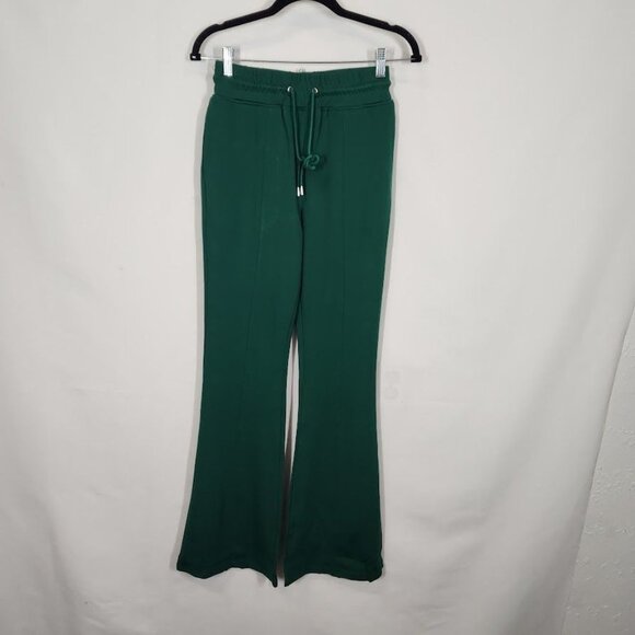 RIVIR One Time Short‎ Sleeve Flare Leg Pants Set - Forest Green Size Small - Picture 10 of 16